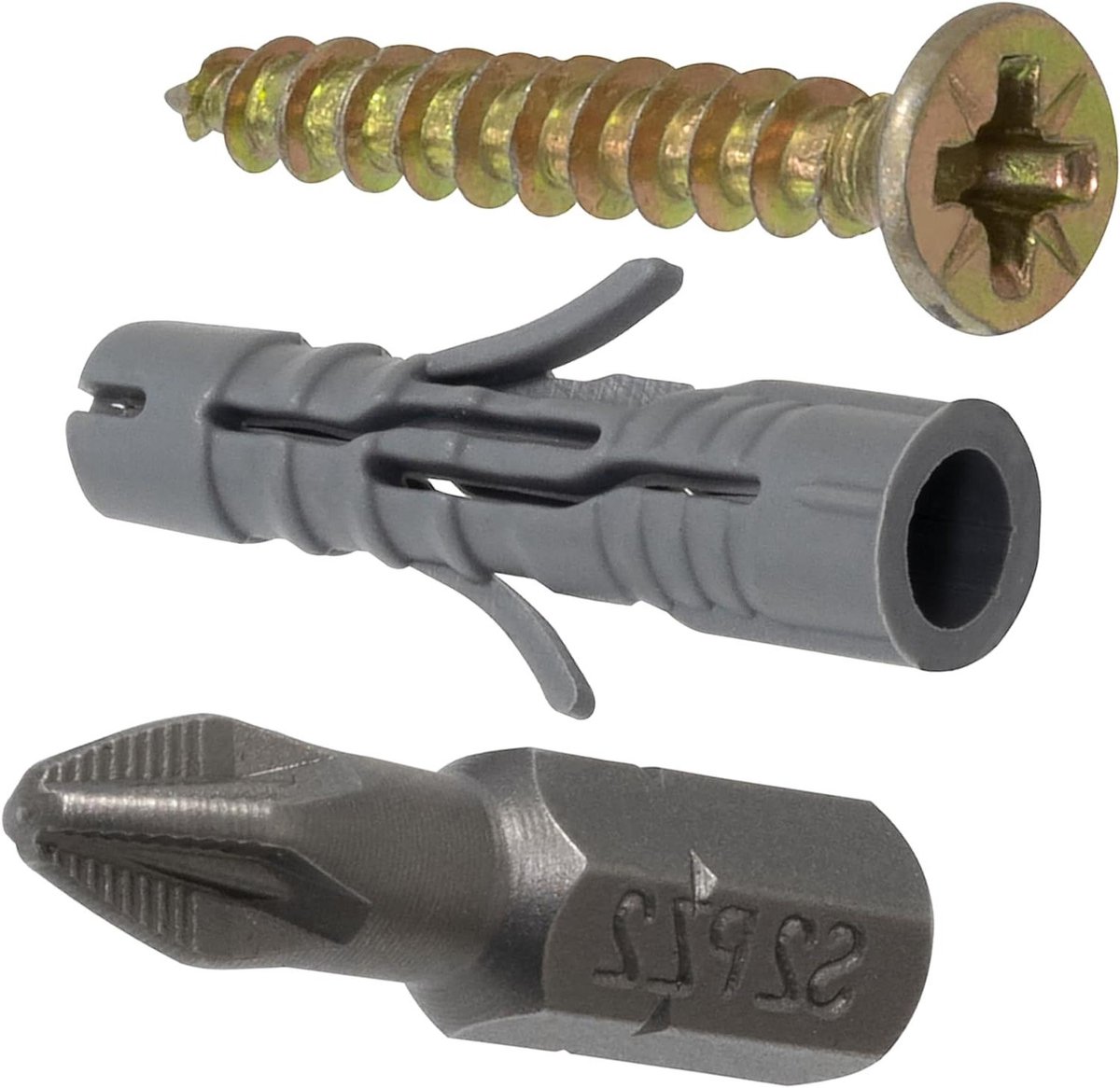 Bevestigingsset Pluggen - Nylon Pluggen - Doe-het-zelf Projecten - Compleet Montagepakket - 20 Stuks - Geel