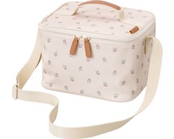Fresk Grote Koeltas Kind 6.2 L – Lunchtas Meisjes – Thermische Lunch Koeltas - Met Bestekvak - Waterafstotende Lunchtas - Ecru - Berries