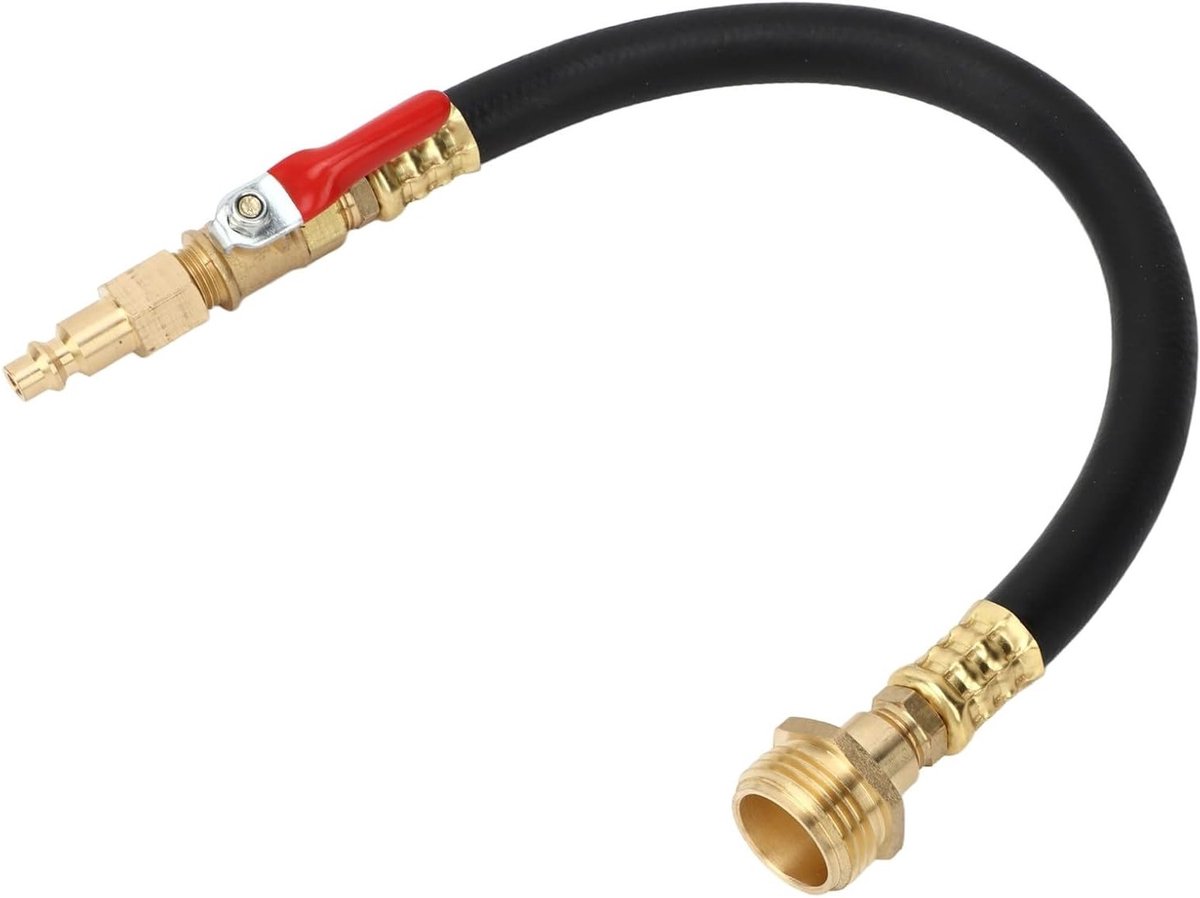 Dailygoods - Tuinslang Adapter - Messing - Flexibele Winterbescherming - Besproeiingssystemen - Tuinonderhoud - Geschikt voor Tuinieren - Kwaliteit