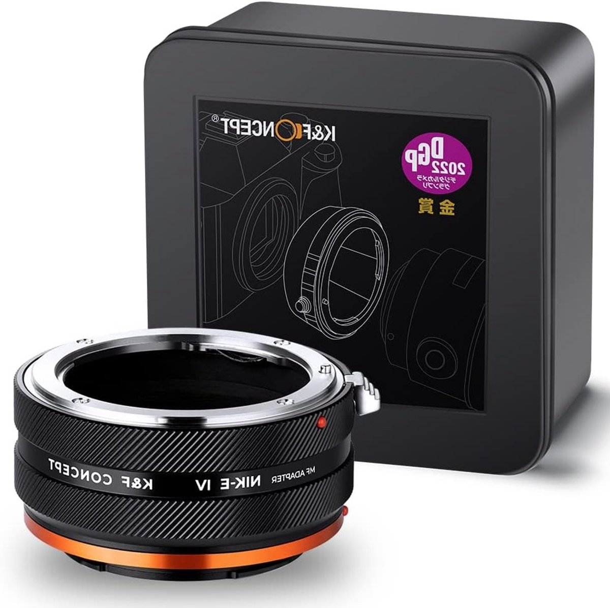 Lens Mount Adapter voor NIK-NEX IV - Handmatige Focus, Compatibel met Nikon F-lenzen en Sony E-mount Camera's, Ideaal voor Fotografie en Videografie