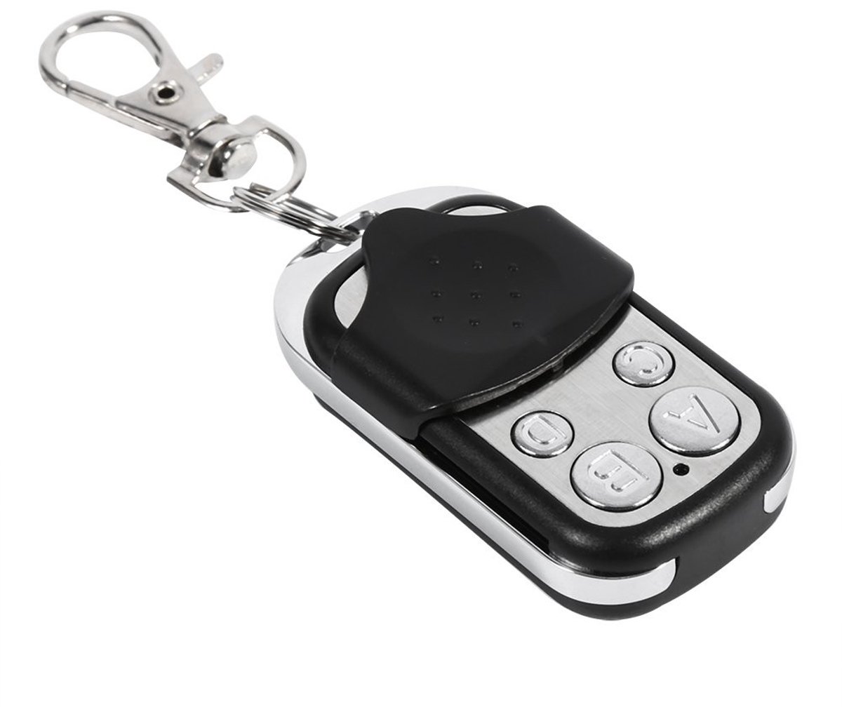 aladdien - Universele Draadloze Afstandsbediening - Klonen voor Garagedeuren - 4-kanaals Controle - 433 Mhz - Geschikt voor Poorten en Alarmsystemen..