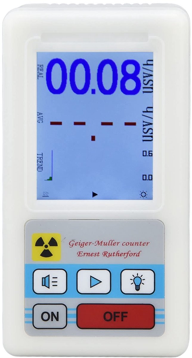 Allecto - Geiger Teller - Radioactieve Detector - Multifunctioneel met LCD Scherm - Compact en Draagbaar - Nauwkeurige Metingen - Geschikt voor Vei...