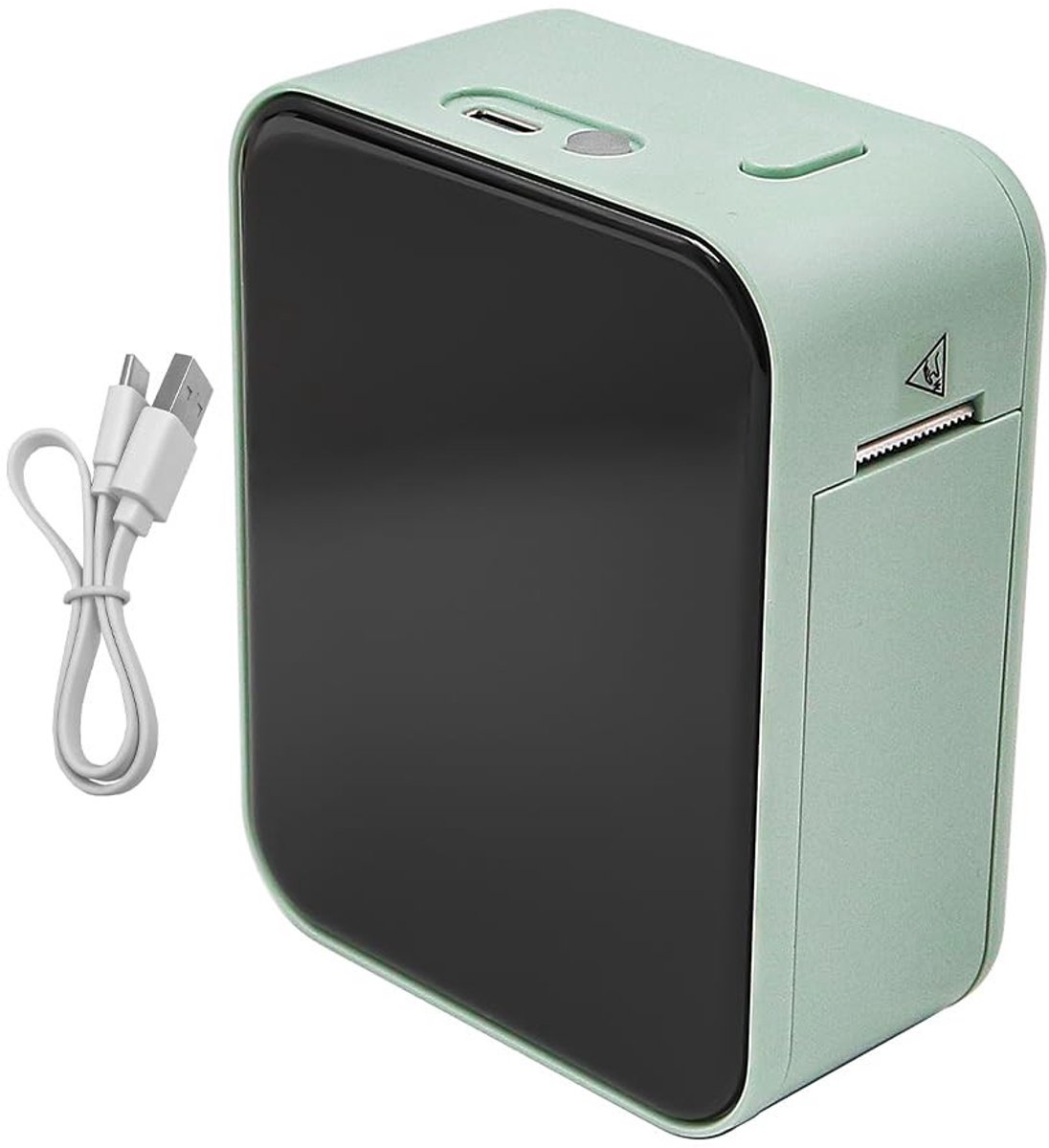 Allecto - Bluetooth Labelprinter - Draagbare Thermische Printer - Waterproof Papier - Groen - Compacte Printer - Geschikt voor Labels - Voor Thuis