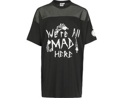 Alice In Wonderland Cheshire Cat - We're All Mad Here Dames T-shirt - zwart - M
