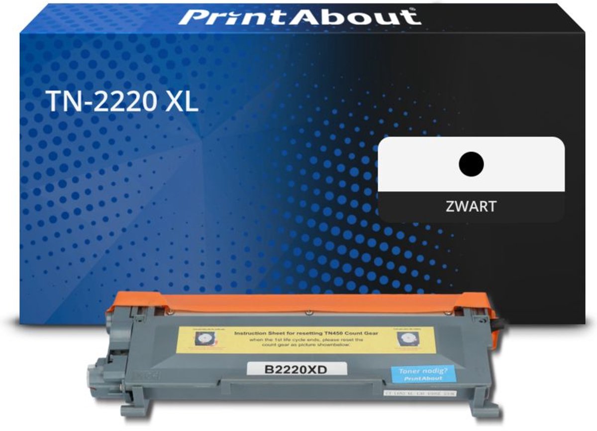 PrintAbout - Alternatief voor de Brother TN-2220 / zwart