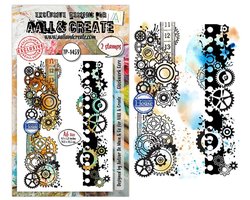 Aall & Create clearstamp A6 - Clockwork core