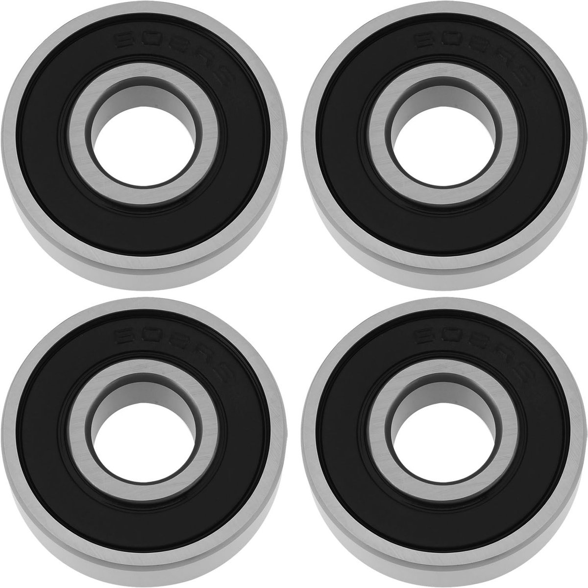 Dailygoods- Verzegelde Lagers 8x22x7mm - 4 Stuks - Compatibel met Powakaddy Highway - Lange Levensduur - Eenvoudige Installatie - Hoogwaardige Metaalconstructie
