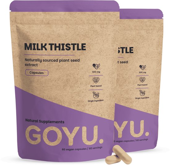 GOYU® - Mariadistel Extract 500 mg capsules Combipack 120 Capsules
