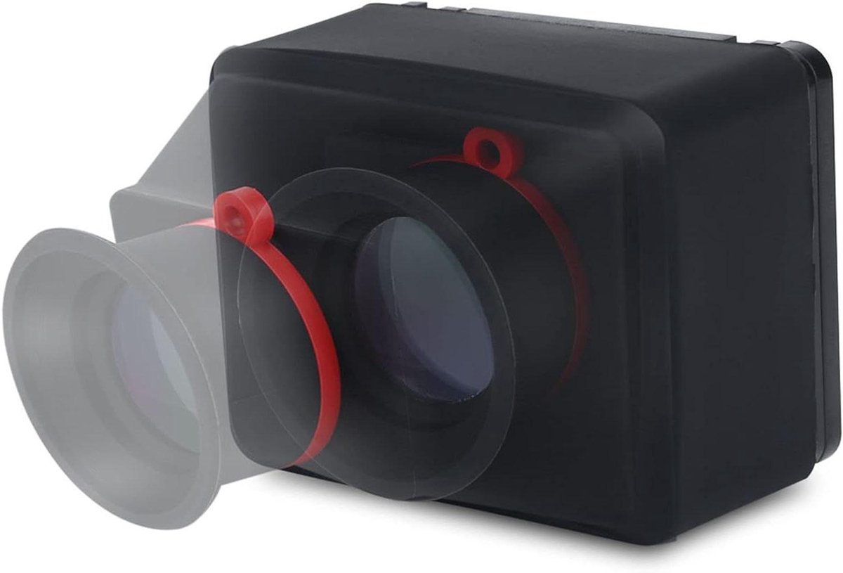 Camera LCD Viewfinder - DSLR Viewfinder - Nauwkeurig Fotograferen - 3x Vergroting - 3.2 inch scherm - Zwart