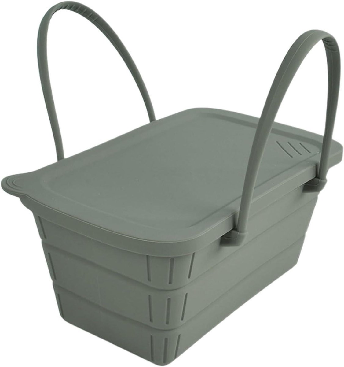 IJsemmer - Koelbak - Dranken Koelen - Inklapbaar Ontwerp - 3700ml - Grijs
