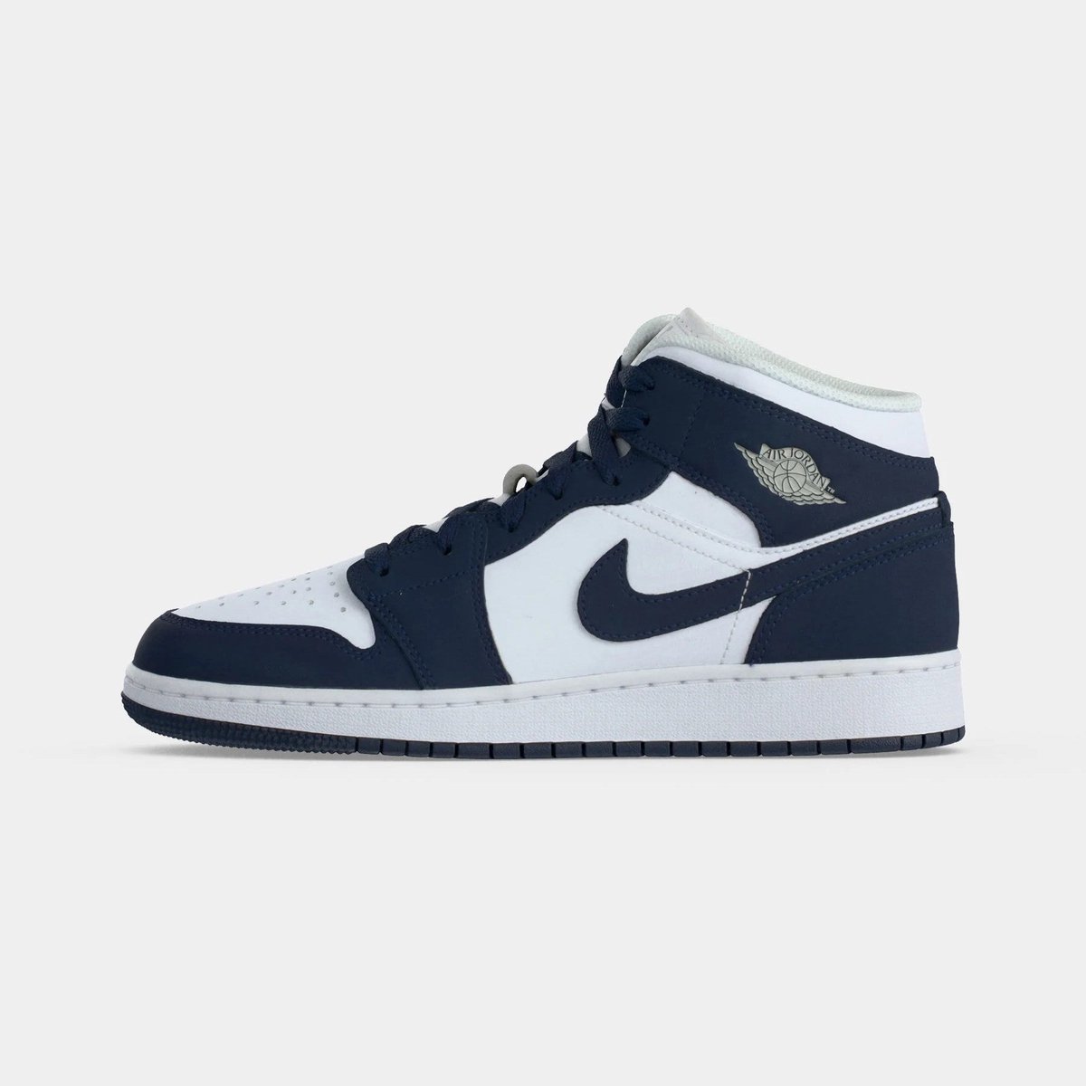 Air Jordan 1 Mid GS Obsidian Fog Blauw