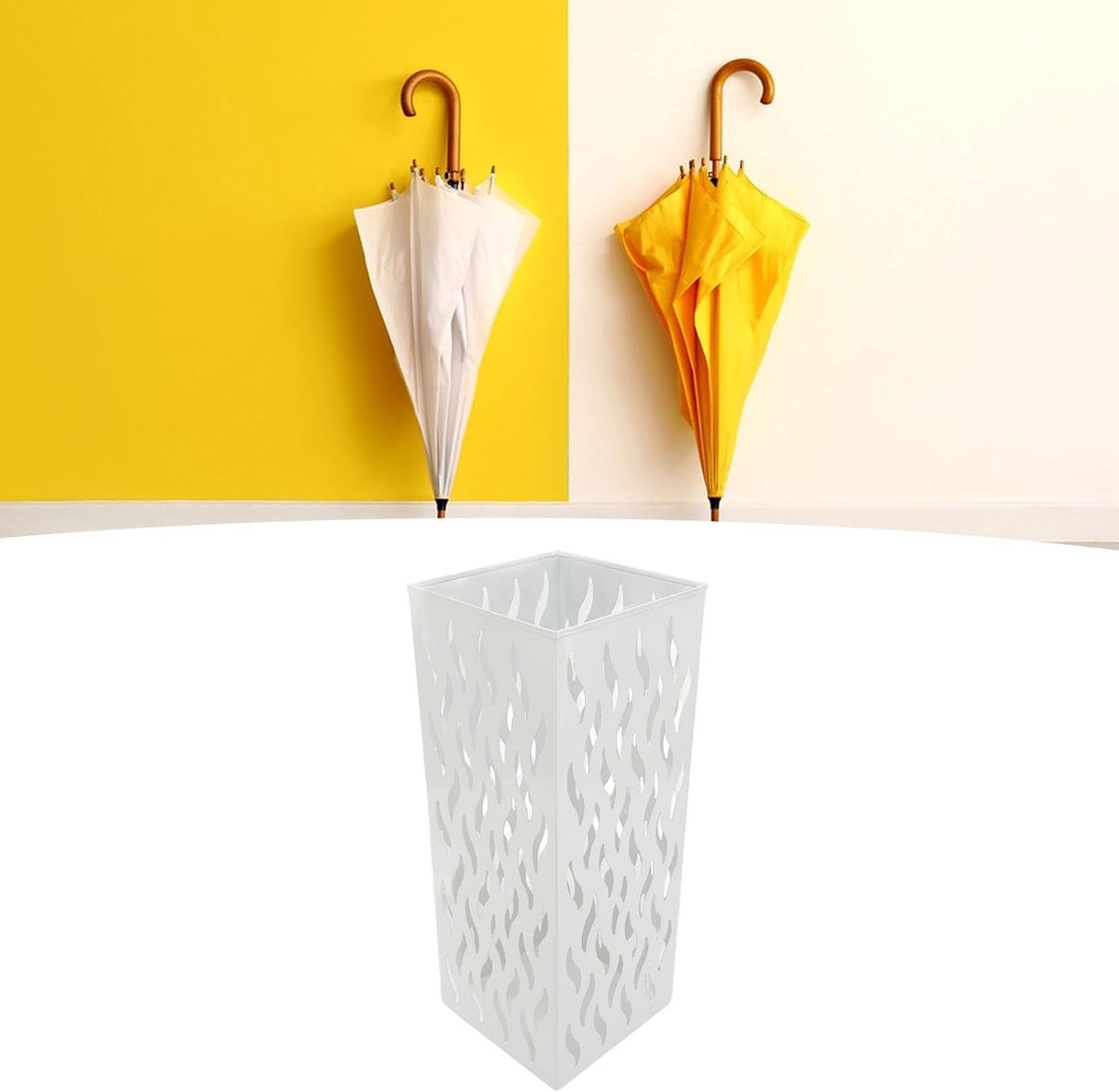 Dailygoods - Stijlvolle Metalen Paraplu Houder voor Binnen - Organizer voor Thuis en Kantoor — cadeau in Wonen & Interieur - foto 3