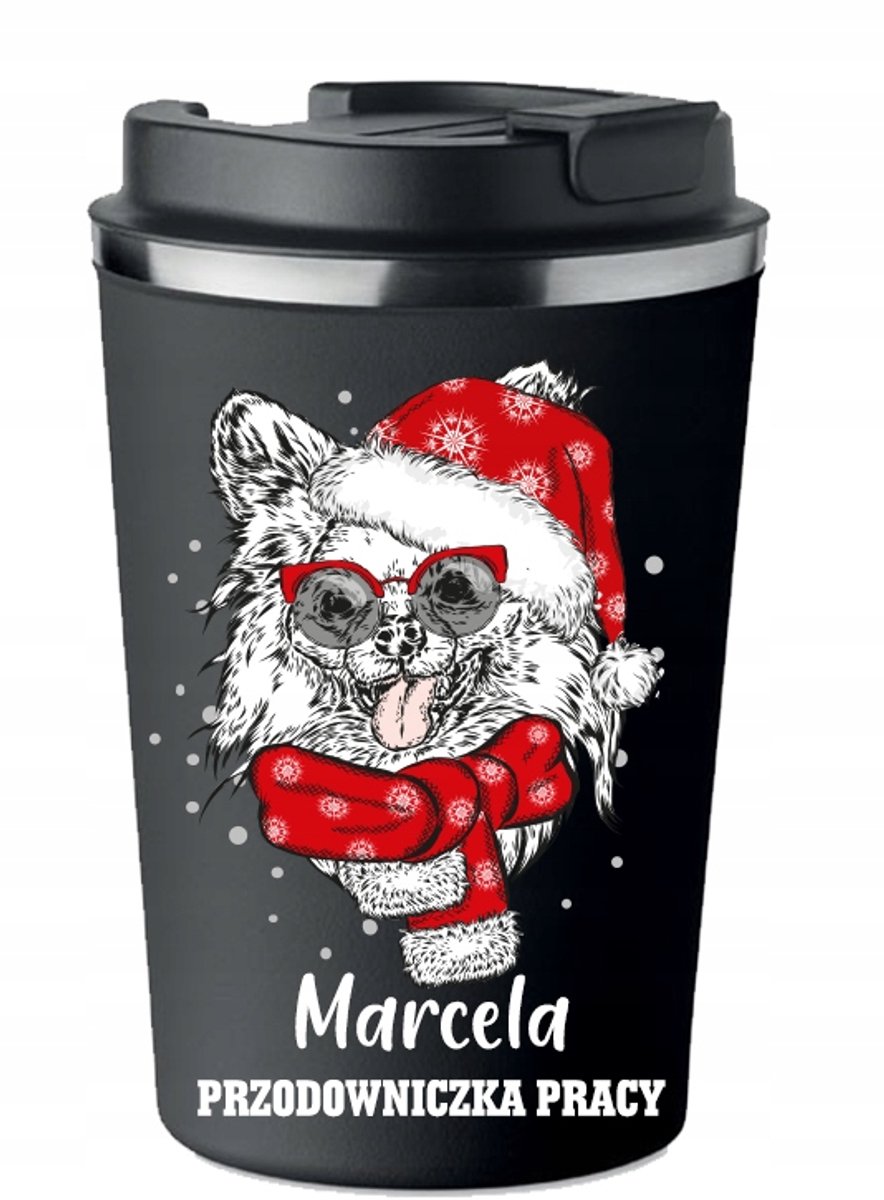 Gepersonaliseerde Thermobeker met Naam - Cadeau voor Feestdagen