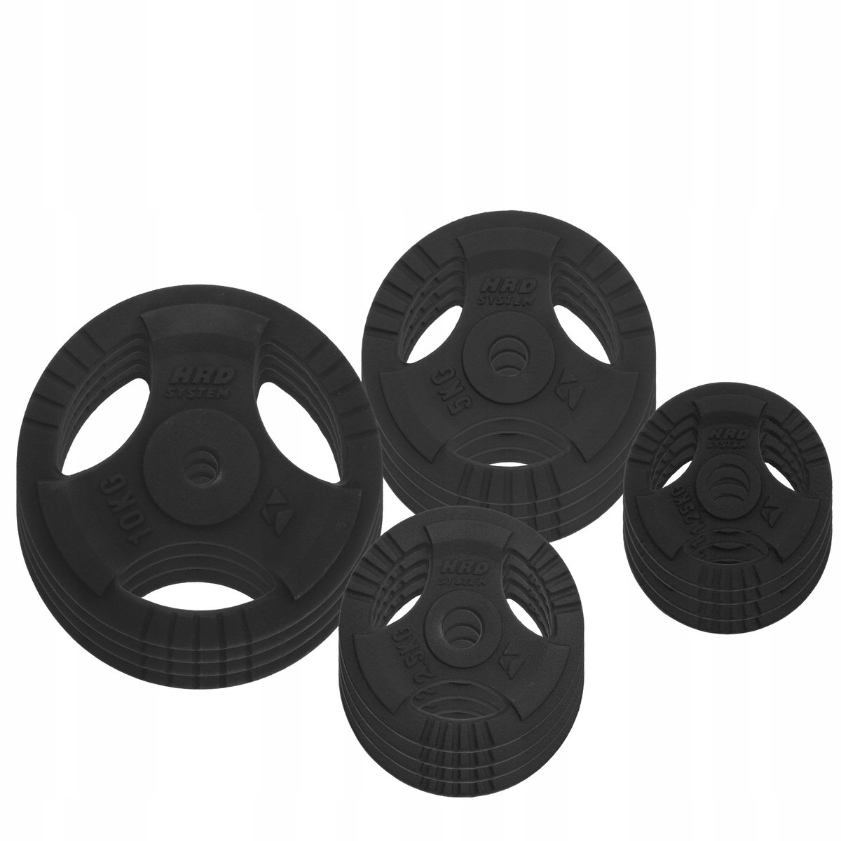 75kg Gietijzeren Halterset met 29mm Stang en Tri-Grip Platen