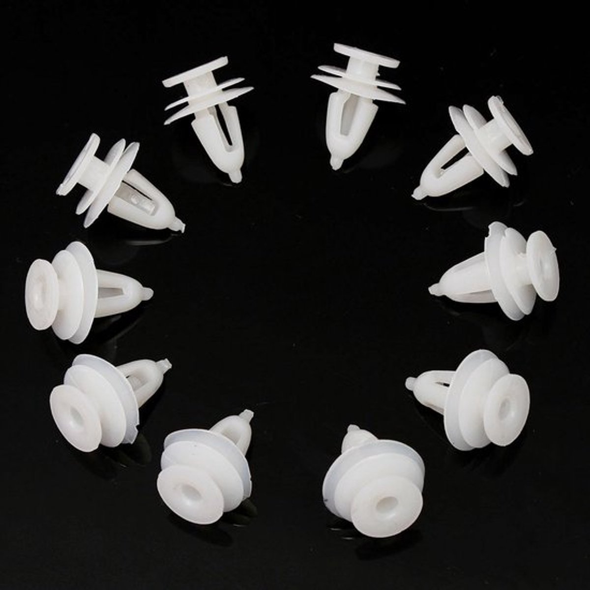 Allecto - Interior Door Card Panel Trim Clips - 8mm - 10 Stuks