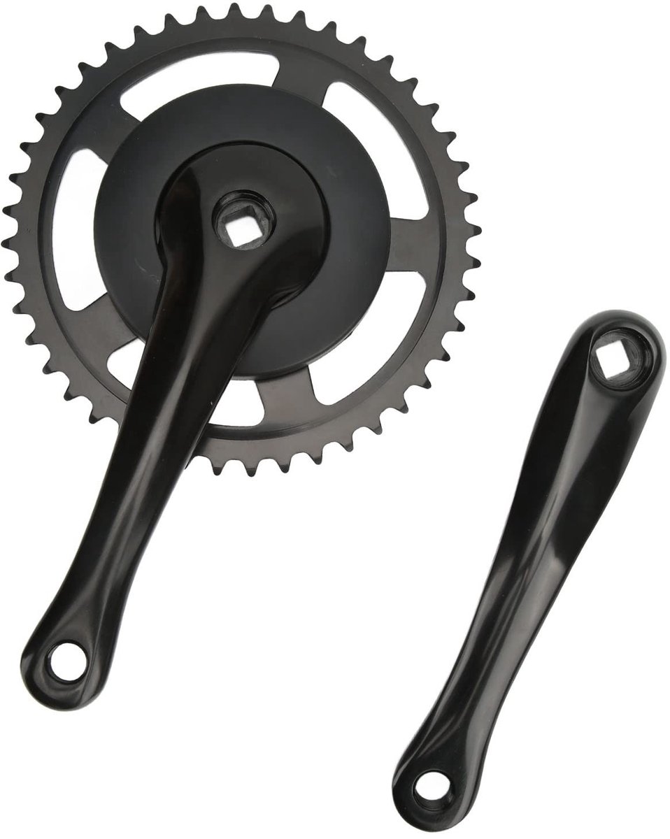Dailygoods- Crank Tandwiel 44T - Fiets Crankstel - Mountainbike Tandwiel - Aluminiumlegering - Schijfdiameter 182 mm - Gewicht 889 g