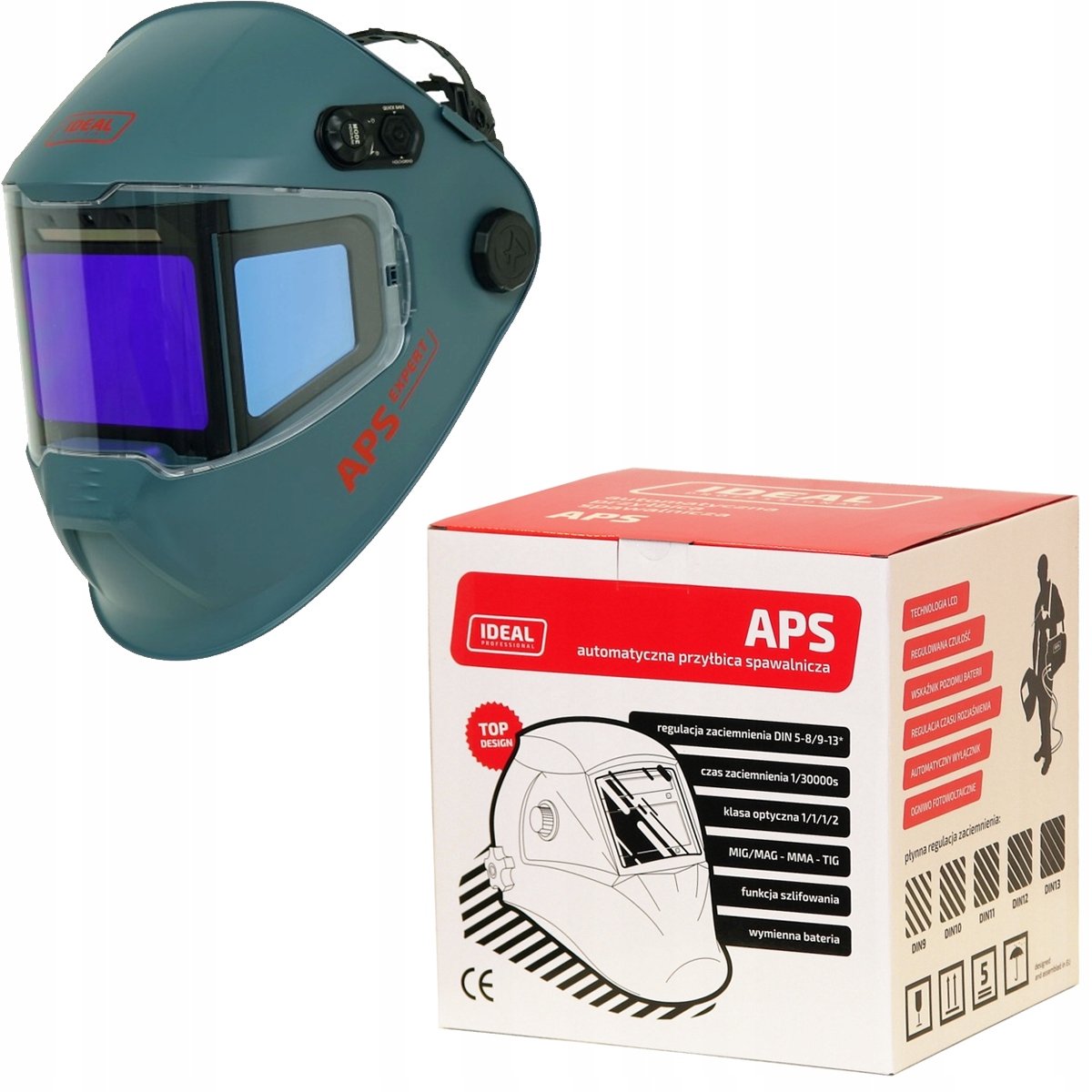 IDEAL Expert Panorama lashelm TrueView+ APS-D43M, breed zicht