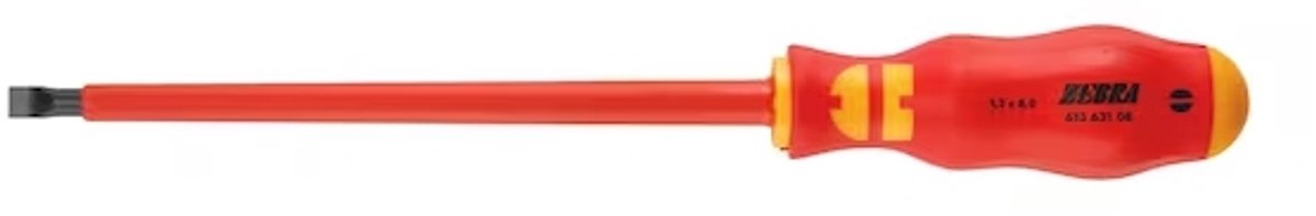 Wurth VDE Platte Schroevendraaier 1.2x8x175mm - Geïsoleerd