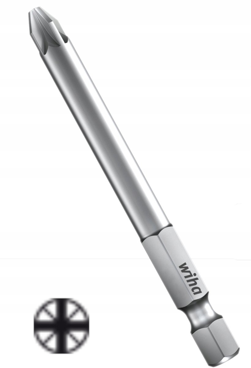 Wiha Bit Professional 90mm (¼″) Pozidriv (PZ3) - 04176