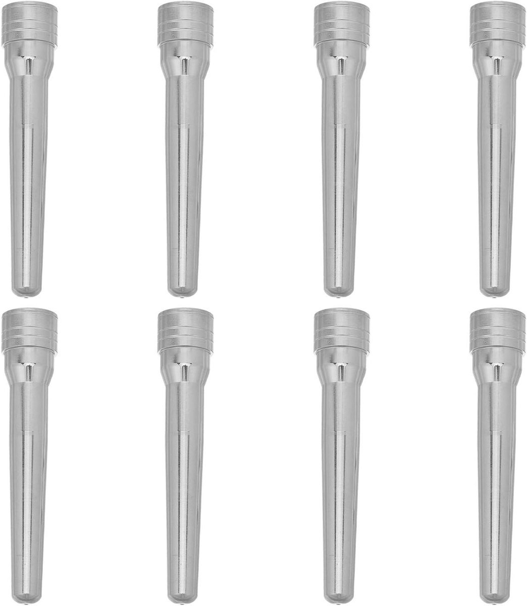 Vervangende Frontconnectoren - Zaagbevestigingen - Gereedschap Reparatie - Stalen Duurzame Constructie - 8 stuks - Zilver