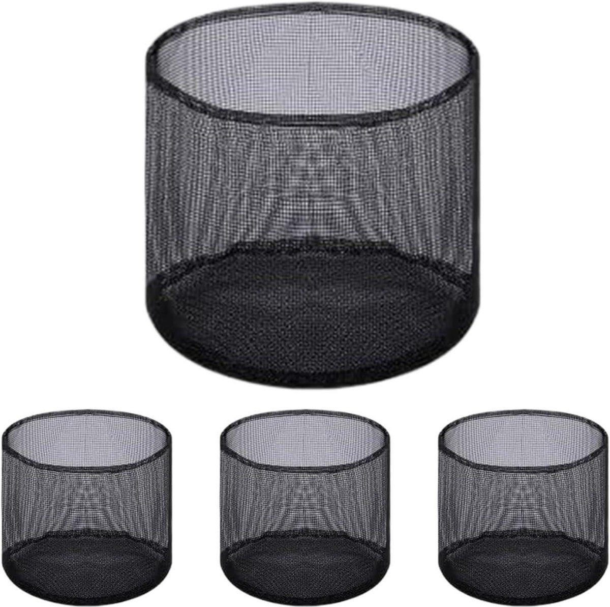 Vijverplantmanden 4 Stuks - Waterplanten Manden - Planten Kweken - Ademend PVC Ontwerp - 4.8 x 21.2 x 4.8 cm