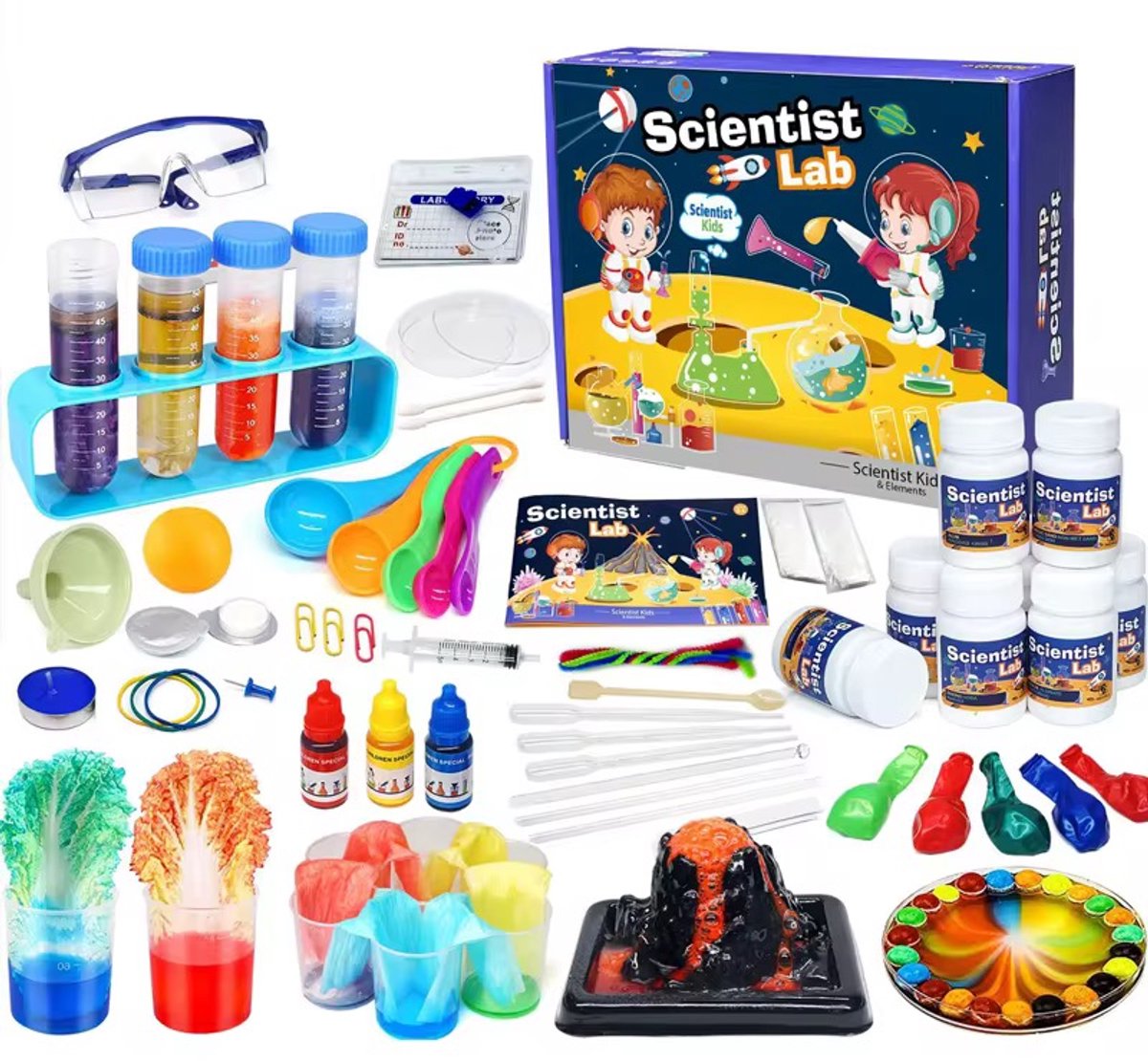Junior Scheikundige Set: 80 Experimenten voor Kinderen