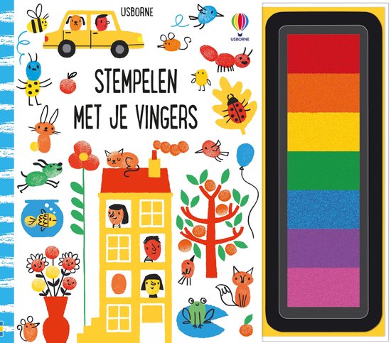 Stempelen met je vingers 1 - Stempelen met je vingers - cover