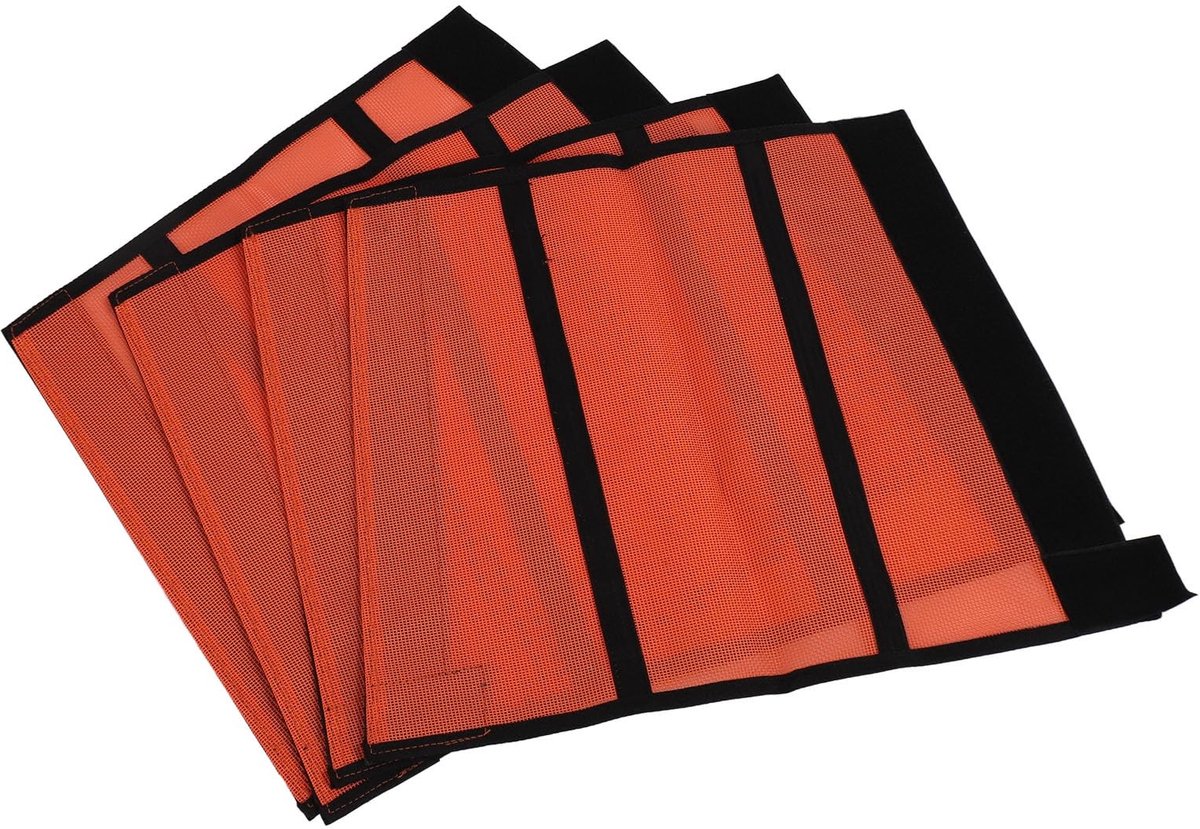 LIVIA HOME- Paardenbeenbeschermers Ademend - 4 Stuks - Gamaschen/Schützer - Hoogwaardig Teslin-mesh - Comfortabel - Bescherming tegen vliegenbeten - Vliegendek