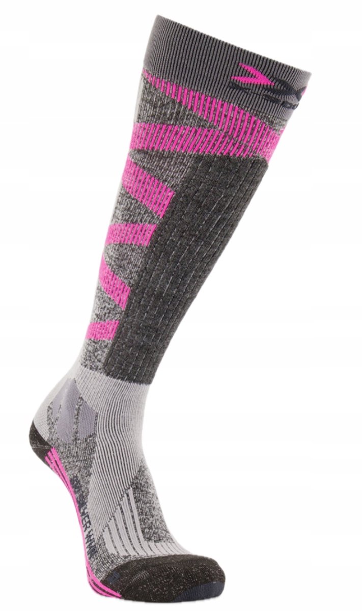 X-Socks Ski 4.0 thermokousen Warm & Droog Roze