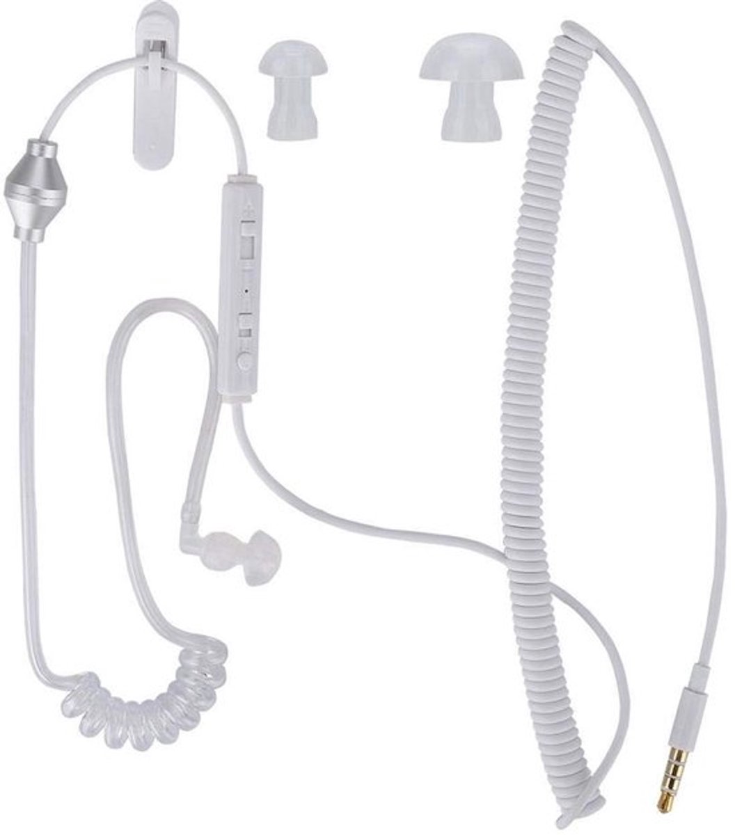 Dailygoody - 3.5mm anti-radiation earphone - Mono hoofdtelefoon