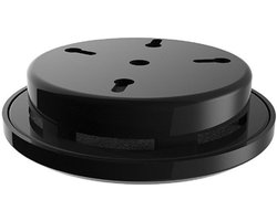 Reptielen klimaatmeter - Temperatuur vochtmeter - Terrarium controleren - Analoge wijzerplaten - 74 mm diameter - Zwart