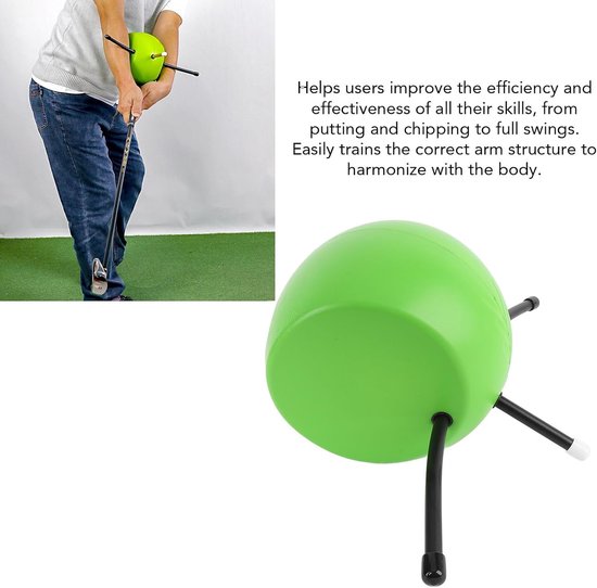 Golf Swing Trainer met PU Foam, Oefenbal voor Rechterschoudertraining, Ideaal voor Thuis en Buiten, Verbeter je Golfswing en Precisie van GOLF — afbeelding 4