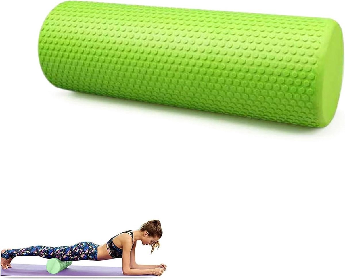 Foam Roller Schuimrubber rol Fitness Massagerol voor Triggerpoint - 45x15cm