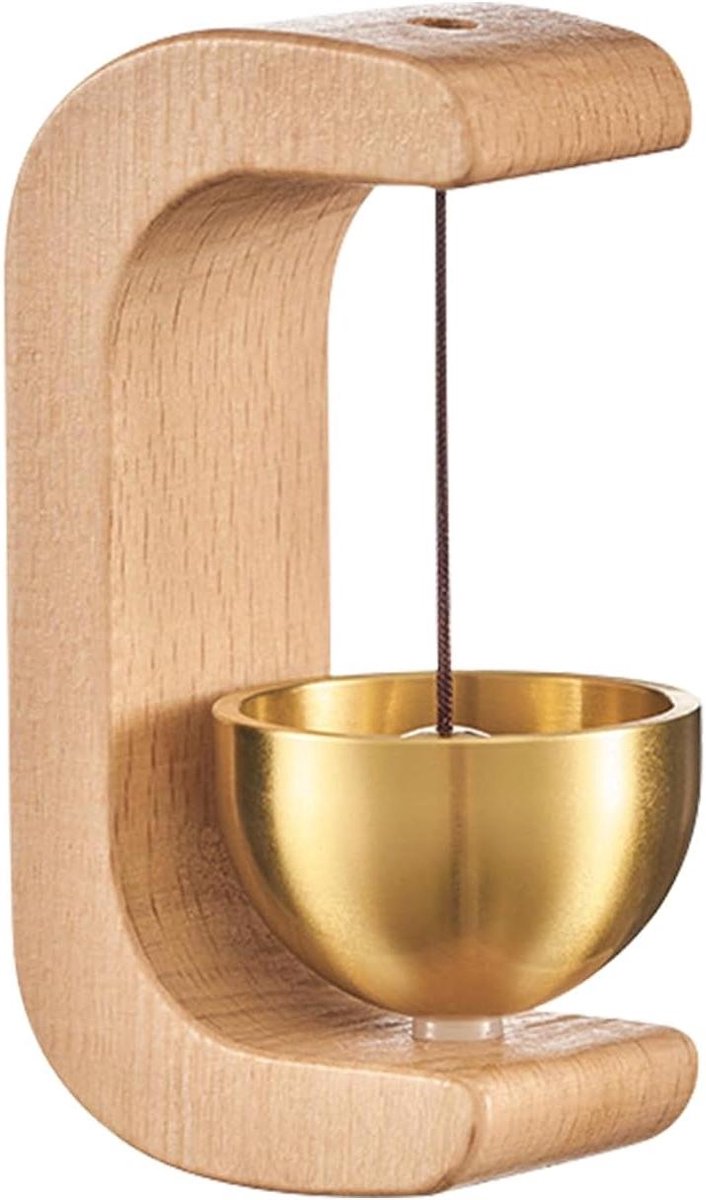 Magnetische Deurbel - Houten Deurknop - Huis Decoratie - Eenvoudige Installatie - 7 cm - Niet gespecificeerd