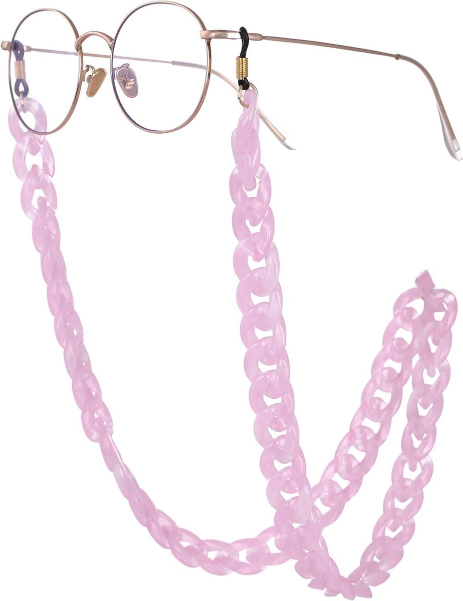 Leesbril Ketting - Brilhouder - Veilig Opbergen - Uniek Twist Design - 70 cm - Meerdere Kleuren