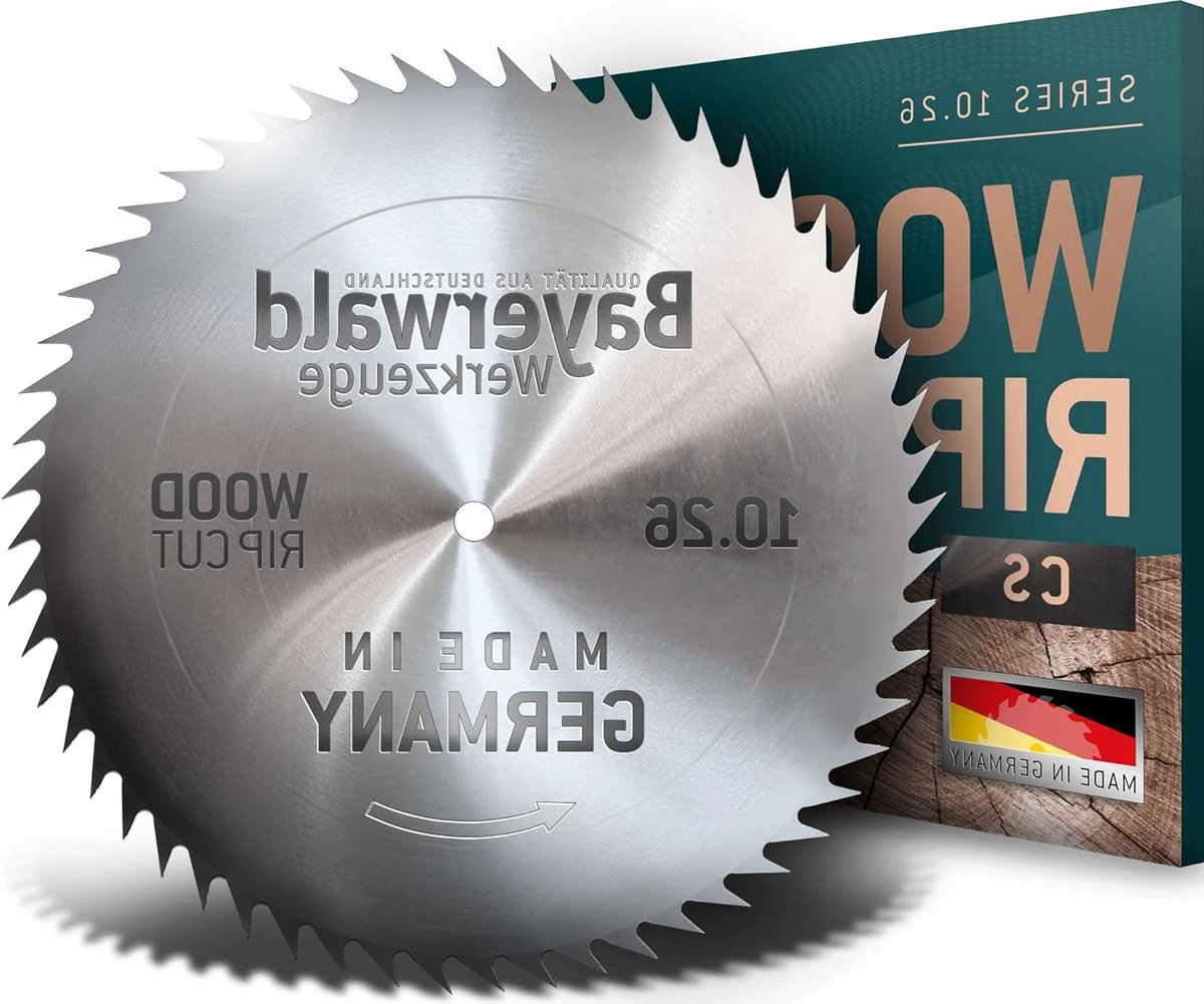 Cirkelzaagblad - Zaagblad Hout - Brandhout Zagen - Fijne Zaagsneden - Ø 250 mm - Blank