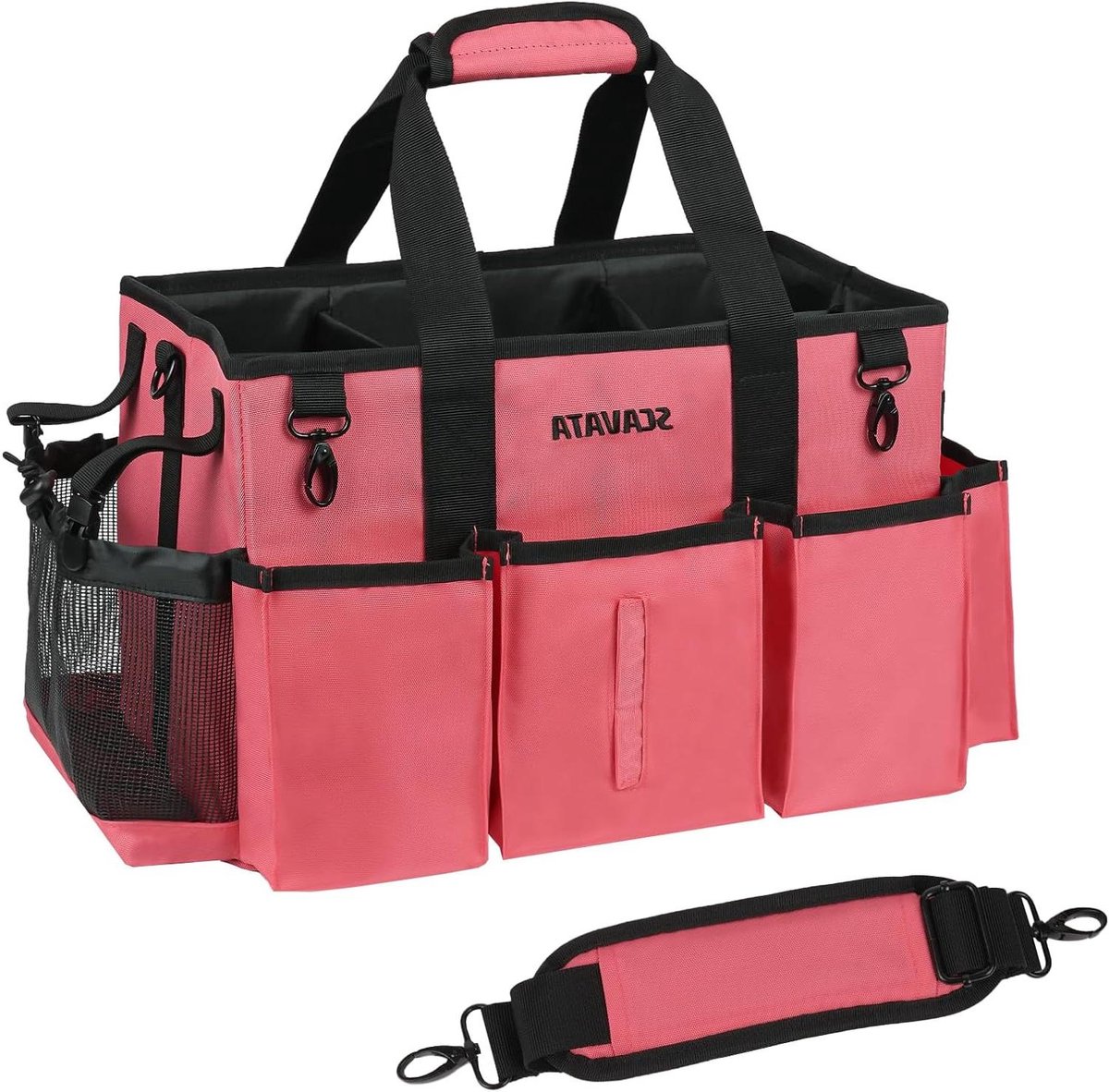 Reinigingstas - Opberger Caddy - Huishoudelijk Werk - Met Handvat - 39 cm - Grijs