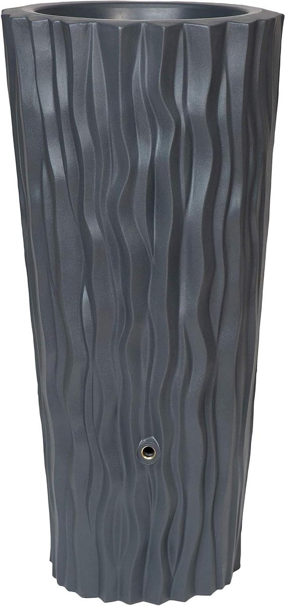 Regenton Alana - Wateropslag Tank - Planten Water Geven - Geïntegreerde Plantenbak - 160 liter - Antraciet