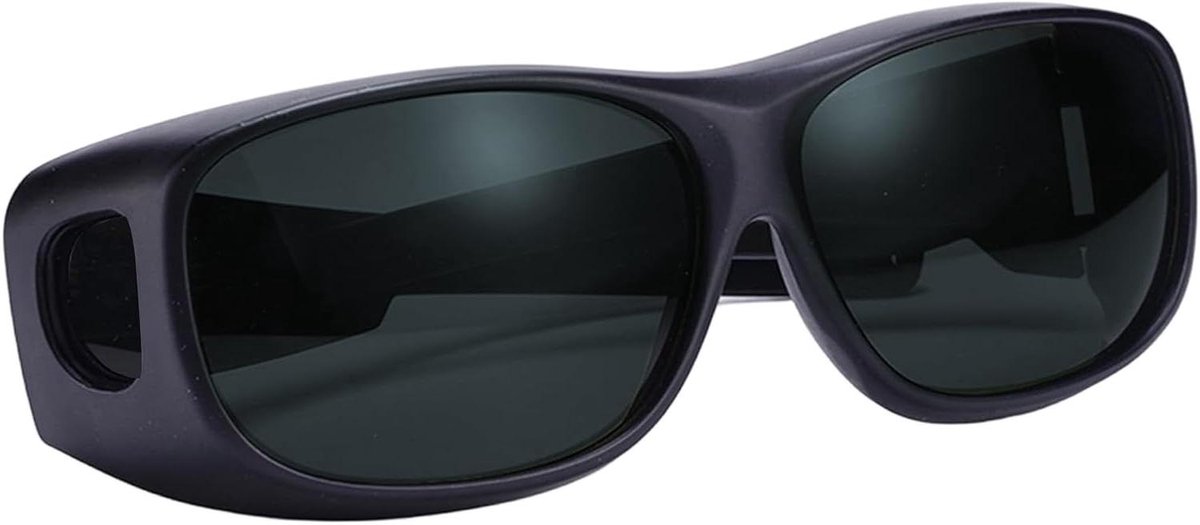 Lasserbril Veiligheidsbril - Beschermende Lens - Metaalbewerking Bescherming - Anti-verblindend - 16 x 15.5 cm - Groen