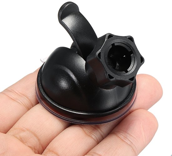 Virtubuy - Vervangende Zuignap - Compatibel met Dashcam - Lichtgewicht - Zwart - Universeel - Handvrij gebruik - Ideaal voor Nextbase Dashcams