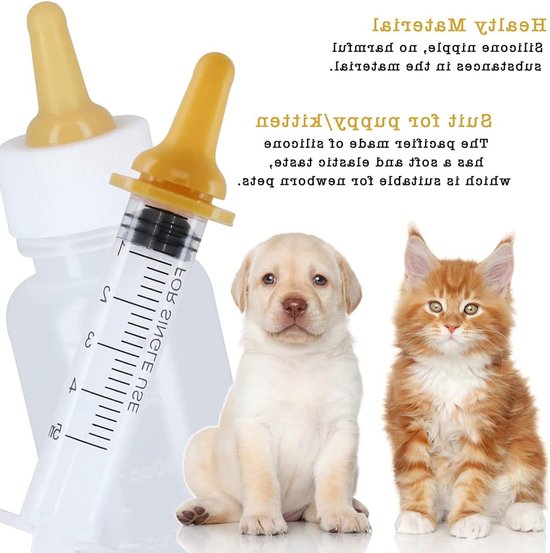 Dailygoods- Babyfles Kit 50 ml - Fopspeen - Spuit (1/3/5/10 ml) - Mini-voedingshulpmiddelen - Maatbeker - Herbruikbaar - Voedingsfles van Dailygoods — afbeelding 3