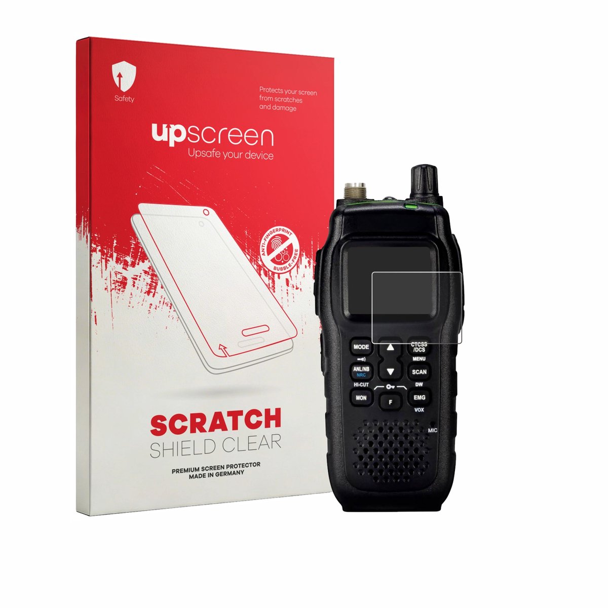 upscreen - Screenprotector voor President Randy III+ - Folie Beschermfolie transparant