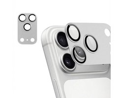 Protection d'écran pour appareil photo imoshion - Compatible avec Apple iPhone 17 Pro Max - Lot de 2 protections en Glas trempé - Argent