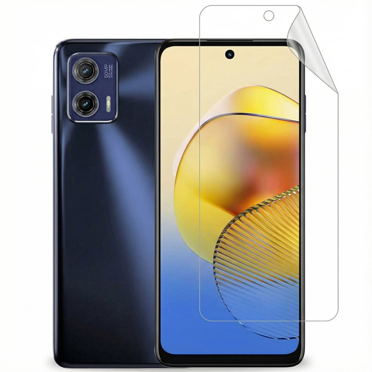 imoshion Screen protector - Geschikt voor Motorola Moto G73 - Screenprotector Folie 3 pack