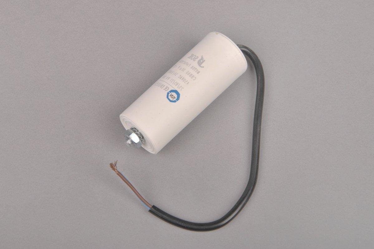 Motor Start Condensator - Startcondensator Motor - Motor Starten - Universeel Toepasbaar - 30 uF/450V - Zwart