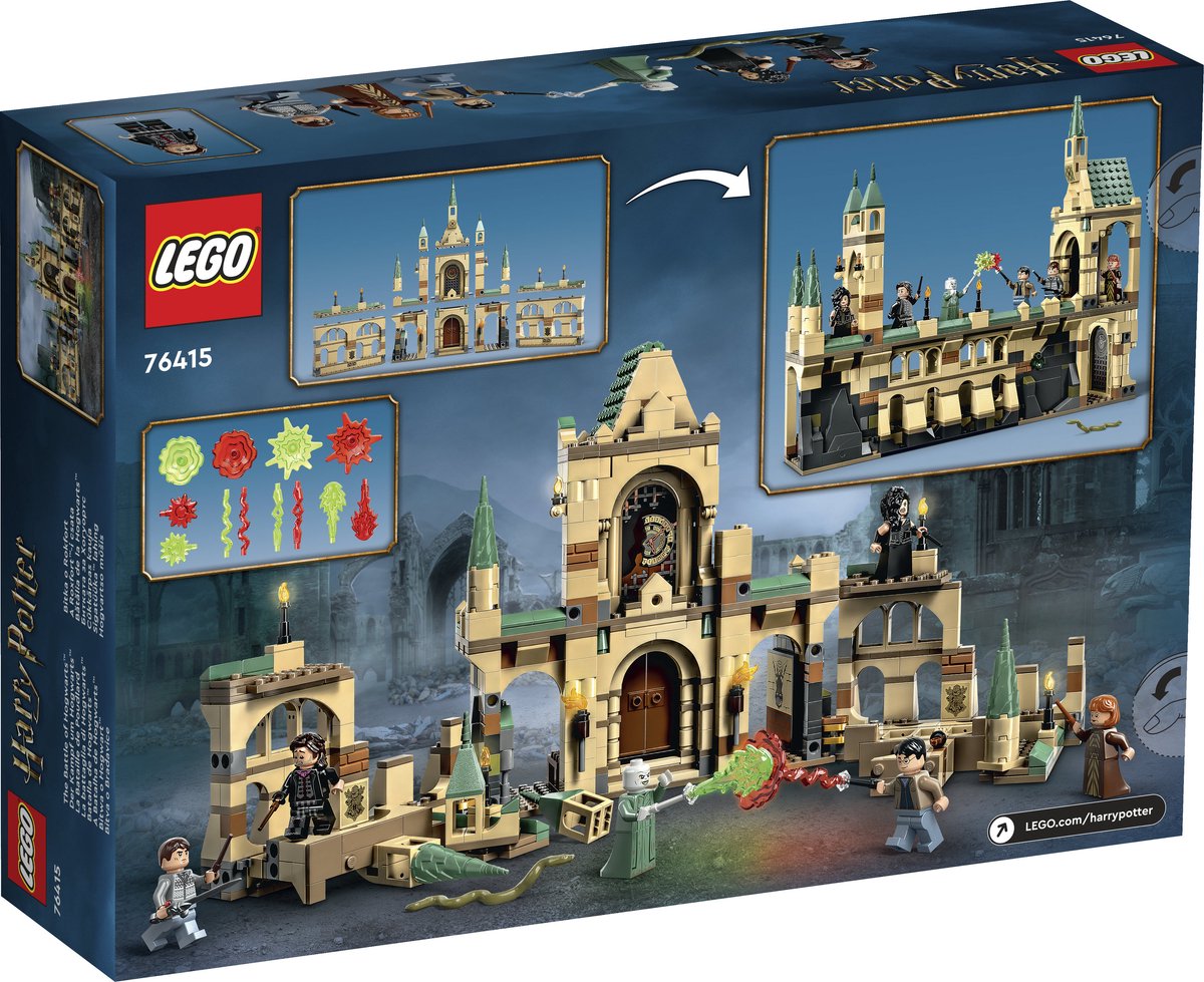 Bol.com LEGO Harry Potter De Slag om Zweinstein Kasteel Speelgoed met Voldermort Figuur - 76415 aanbieding