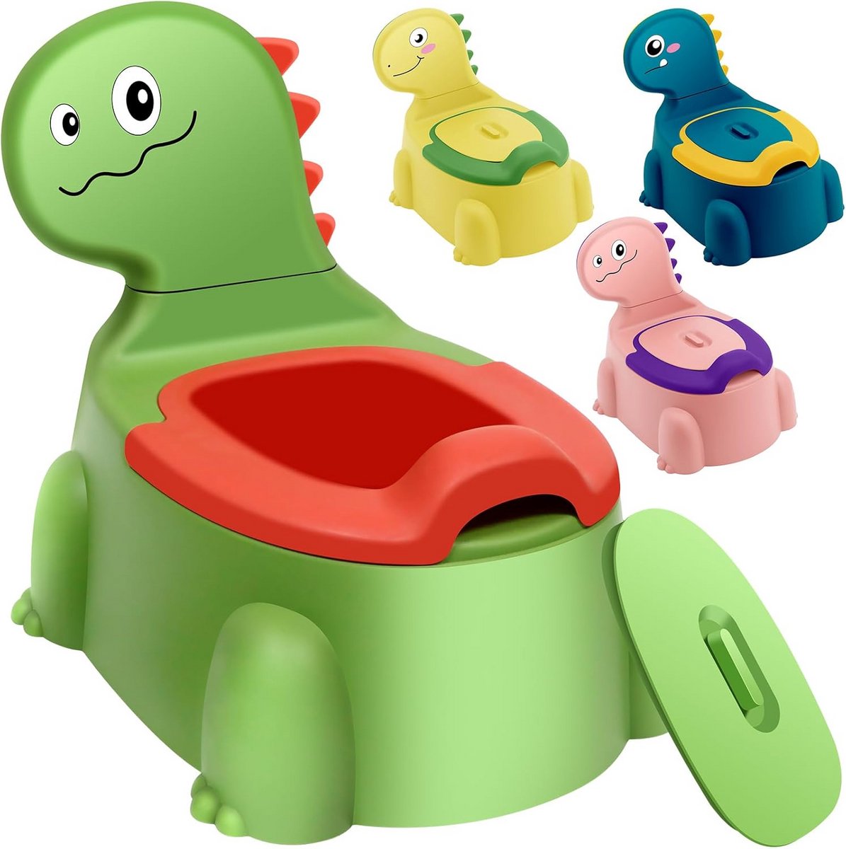 Babytrainingsstoel - Peuter potje - Zindelijkheidstraining - Antislip basis - 32.5 cm - Groen