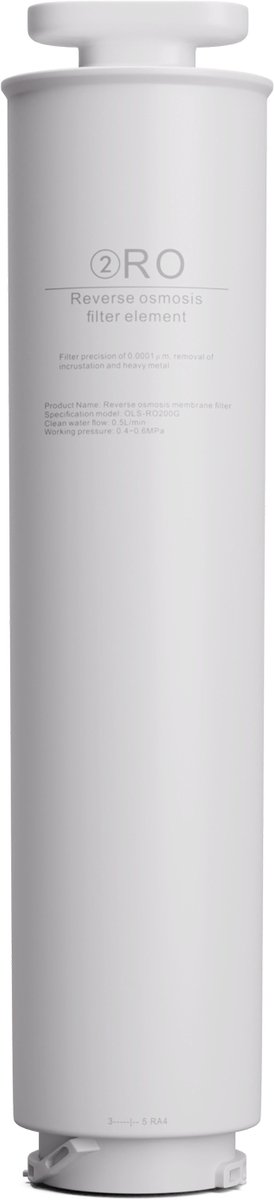 Klarstein Aquafina 200G Ro Filter Reverse Osmose Membraantechnologie
