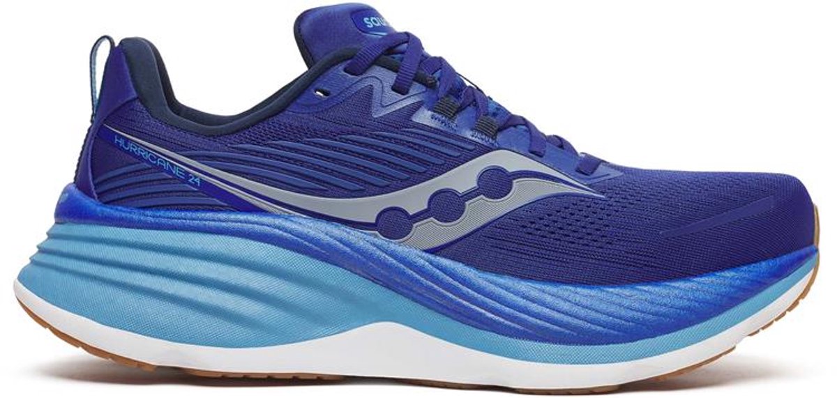 Saucony Hurricane 24 Heren Kobaltblau
