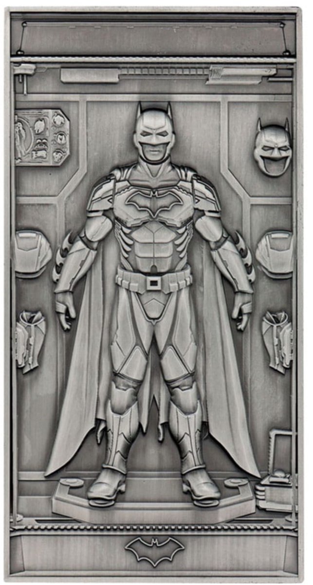 FaNaTtik DC Comics Ingot Batman Armour Limited Edition Coins